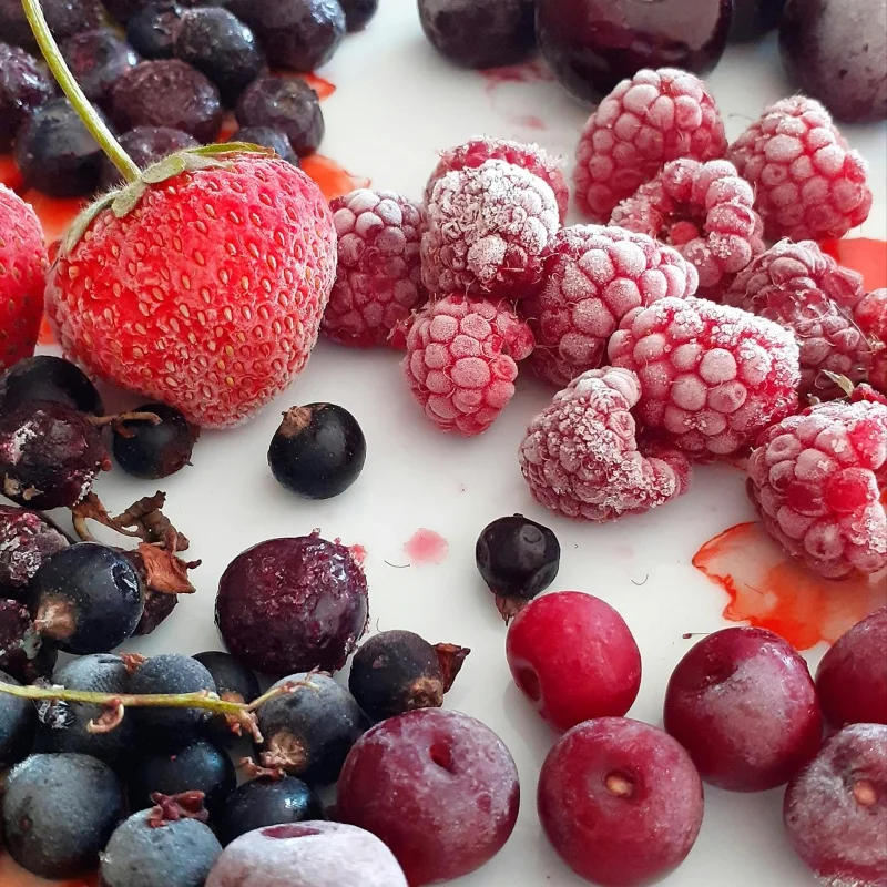 Imagem ilustrativa de Frutas congeladas