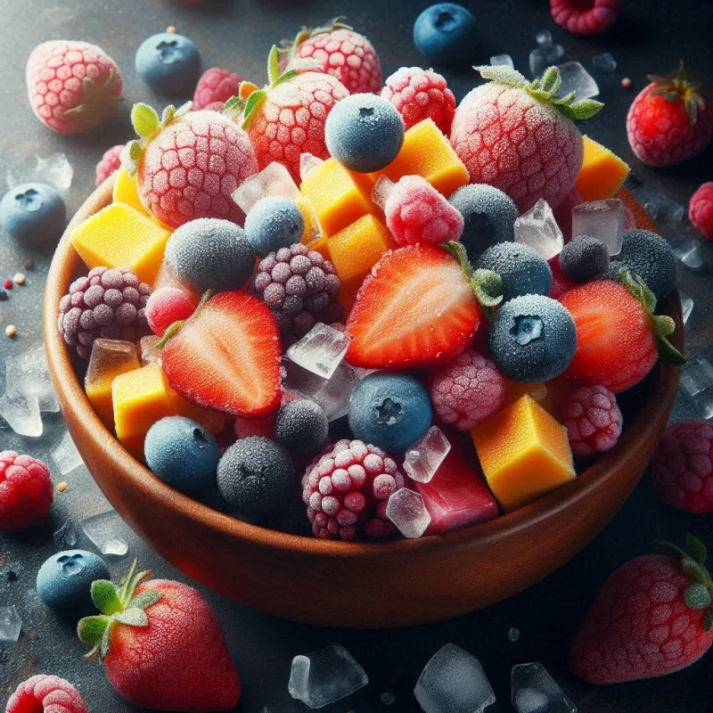 Imagem ilustrativa de Frutas congeladas no ABC