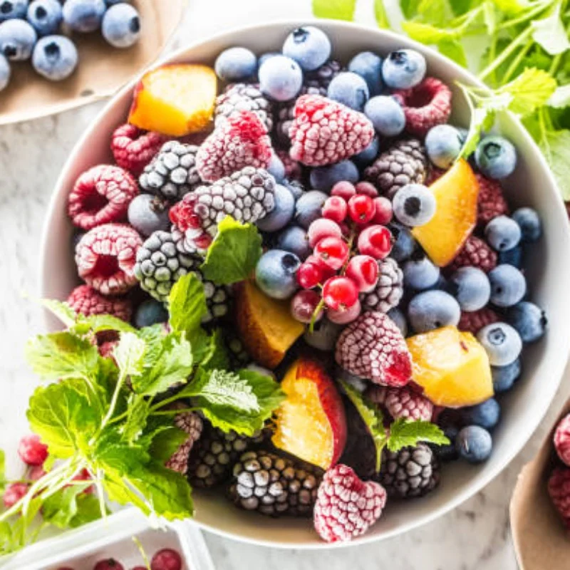 Frutas congeladas preço
