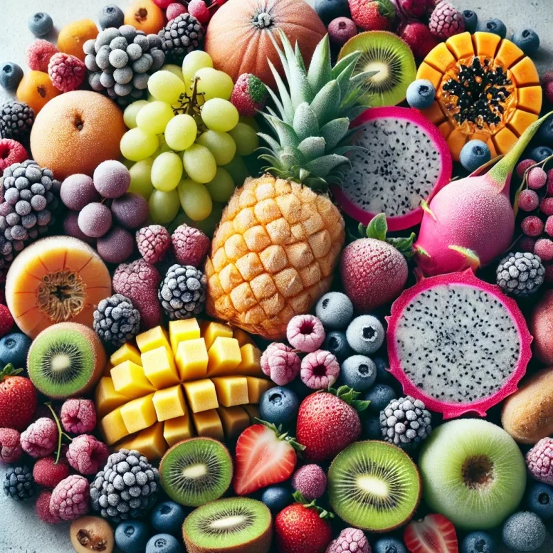 Imagem ilustrativa de Frutas congeladas em São Paulo