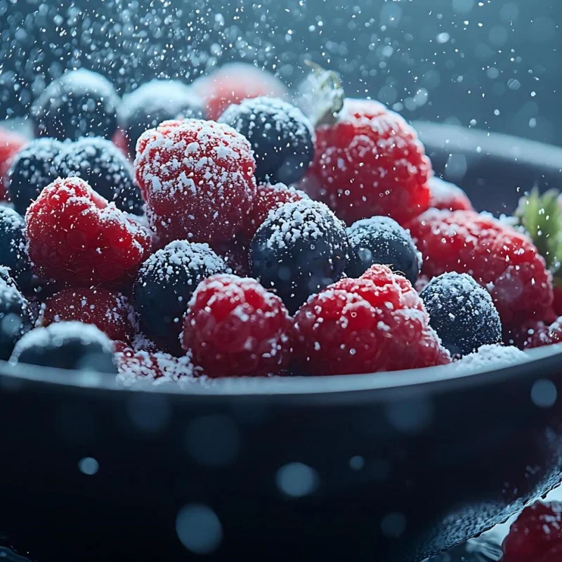 Frutas congeladas para suco