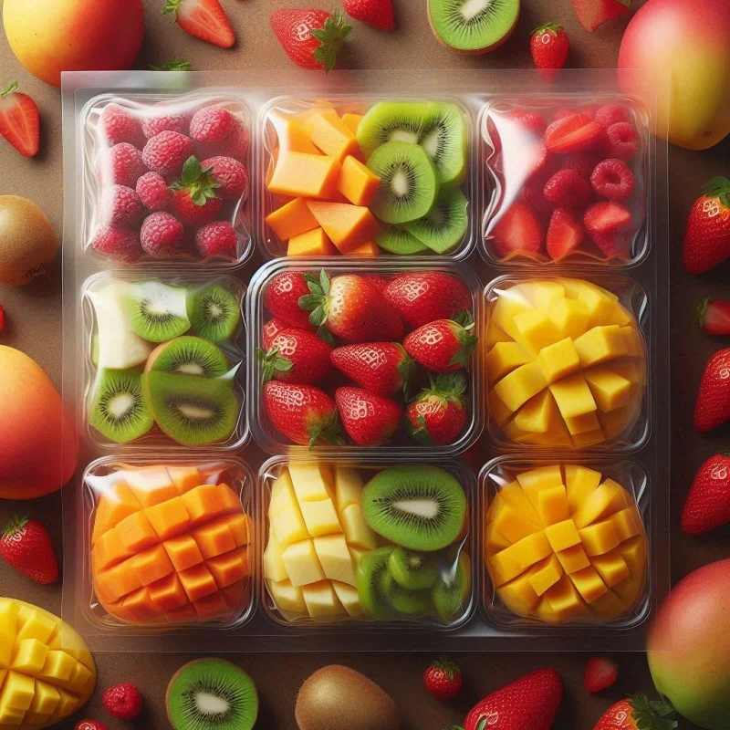 Frutas embaladas