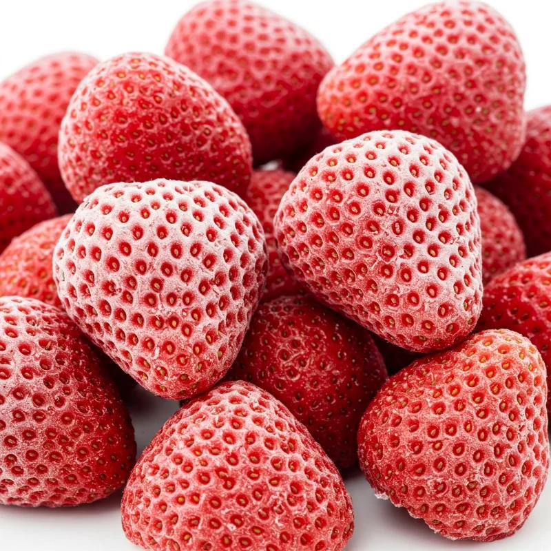 Morango orgânico congelado em São Paulo