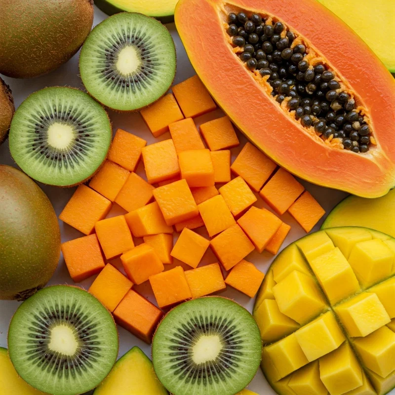 Polpa de fruta natural congelada