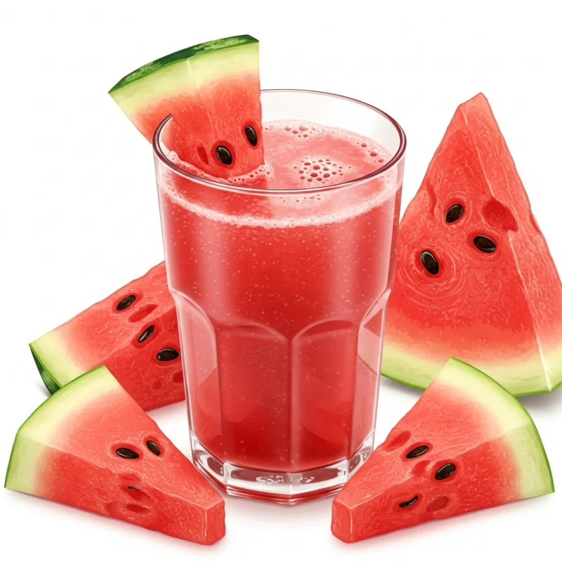 Suco com polpa congelada