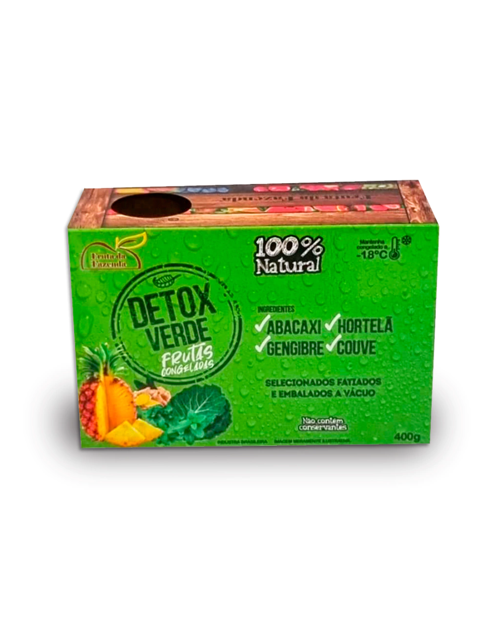 Caixinha - Detox Verde 4x100g (400g)