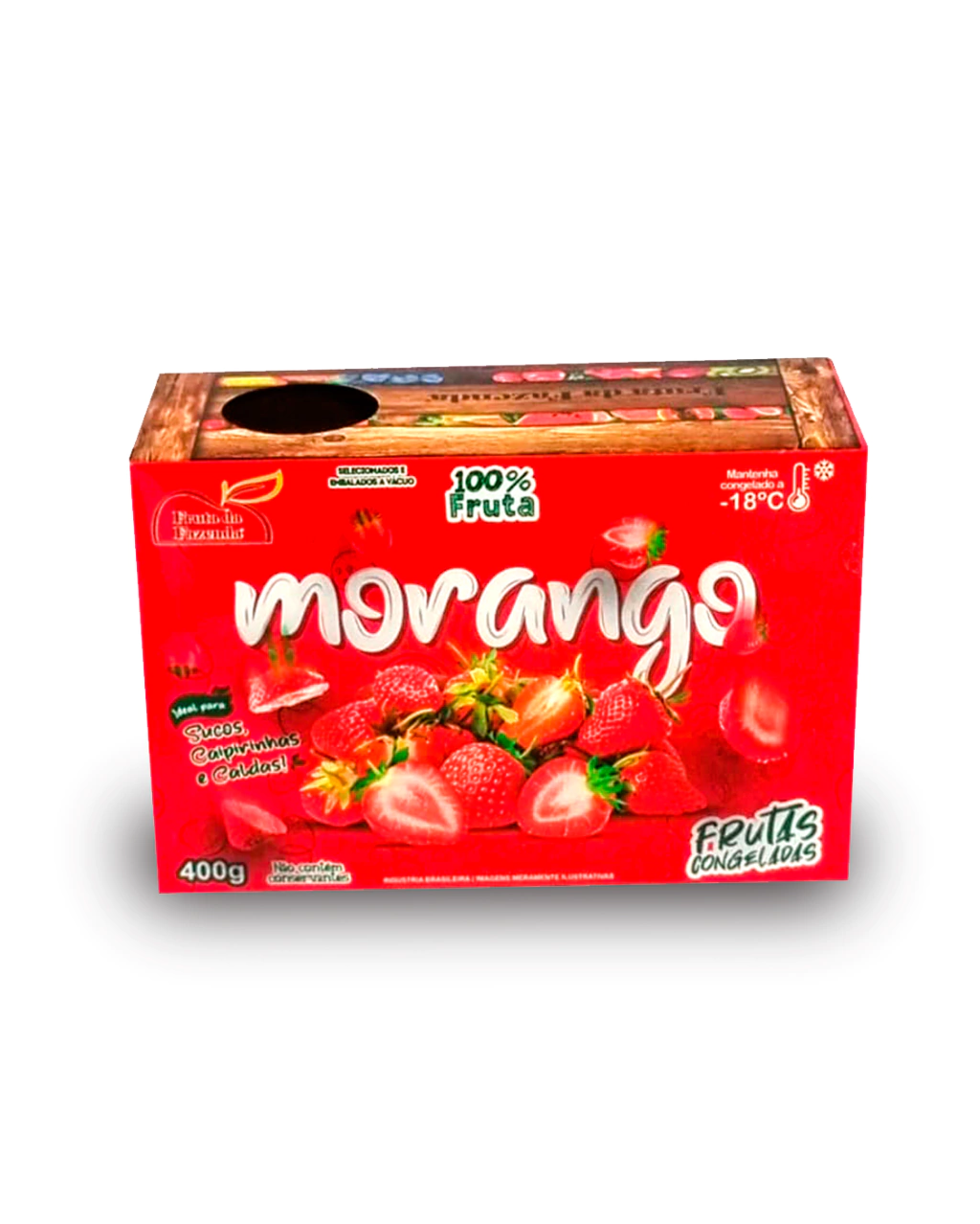 Caixinha - Morango 4x100g (400g)