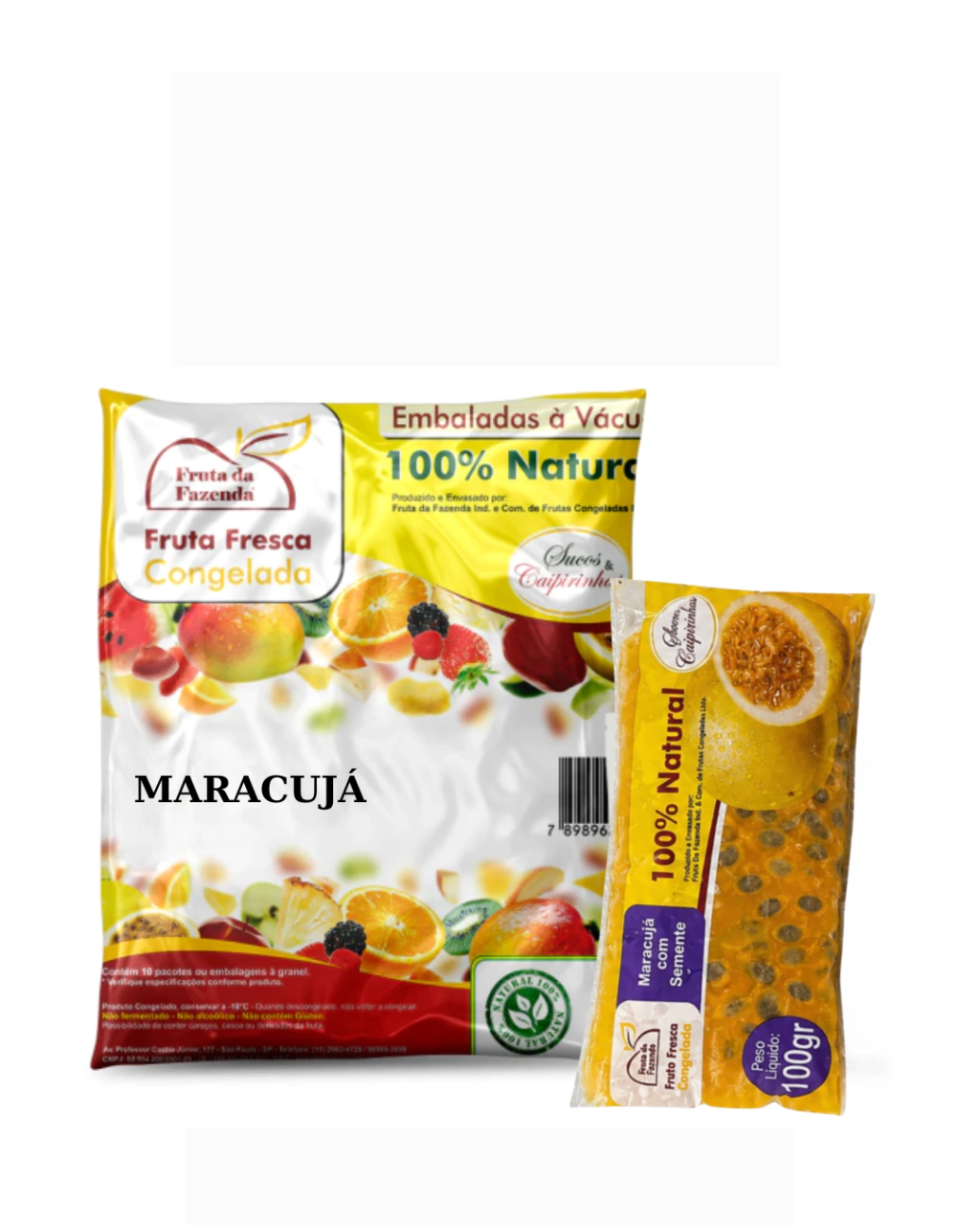 Maracujá c/semente Congelado